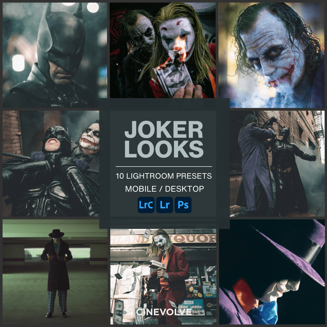 Joker Looks - CINEVOLVE